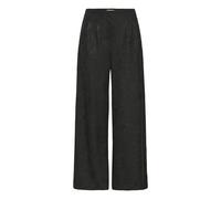 Ichi - Kate Long Wide Pantalons - Femme - Pantalons - Noir - Taille: 46 FR