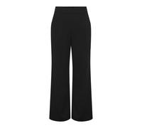 Pantalon large femme Pieces Nula Hw Noir Mx32