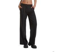Urban Classics Wide Leg Pants Noir 31 Femme