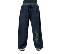 Pantalon large japonais mixte Flowergreen