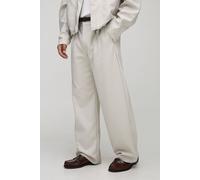 Pantalon large plissé homme - pierre - 28, pierre