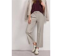 Street One Culotte Taille Haute pour Femme avec Boucle 3819380, Sable Argile, 42W / 26L