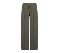 Pantalon large taille haute avec un cordon de serrage femme COMMA Vert 42 Long