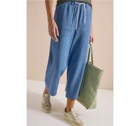 Pantalon large taille haute coupe loose