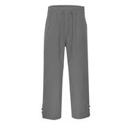 Pantalon Lin Homme - Hommes Lin Coton Pantalon décontractés pour hommes pour usage quotidien des activités de plein air et une détente confortable Pantalons légers et polyvalents parfaits pour toutes