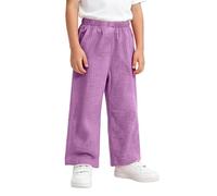 Pantalon Lin, Pantalons Longs Amples à Taille éLastique pour Enfants Filles Et GarçOns Style Jogging DéContracté pour Adolescents