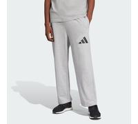 Adidas Pantalon homme Essentials Wide Leg 3 Bandes Gris moyen chiné/Noir XL