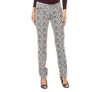 La Martina - Pantalon Long à Motif Floral pour Femme - Femme - Pantalons - Multicolore - Taille: W30
