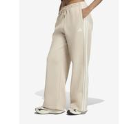 Pantalon long adidas Stadium 3 bandes beige femme - L