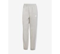 Pantalon long adidas Train Essentials Woven 3 bandes beige blanc femme - XL