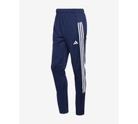 adidas Herren Workout Essentials All-Set 3-Stripes Knit Pant, Dark Blue/White, XS