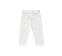 Pantalon Long côtelé pour garçon, Taille élastique, Couleur Unie décontractée, Legging bébé, Bas en mélange pour Tout-Petit (White, 0-3 Months)