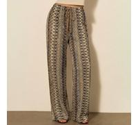 Pantalon long élégant à rayures colorées pour femmes, quatre saisons, début de printemps, printemps, été, polyvalent pour vacances, plage, sorties et rendez-vous L,M,S,XL,XS,XXL,XXS,XXXL,XXXXLTout Imp