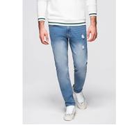 Pantalon long en jean regular fit - Ombre - Pour Homme - Bleu S