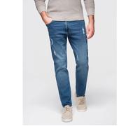 Pantalon long en jean slim fit - Ombre - Pour Homme - Bleu foncé S