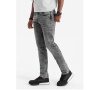 Pantalon long en jean slim fit - Ombre - Pour Homme - Gris S