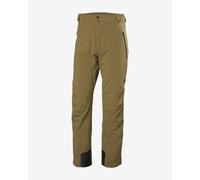 Pantalon long Helly Hansen Alpha LifaLoft Ski Free vert canne - S