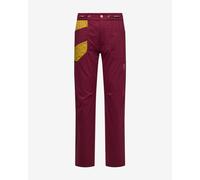 Pantalon long La Sportiva Labyrinth bordeaux jaune - M