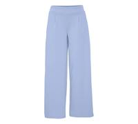Pantalon long large femme Ichi Kate Sus PA2 Bleu S
