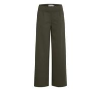 Pantalon long large femme Ichi Kate Sus PA2 Vert L