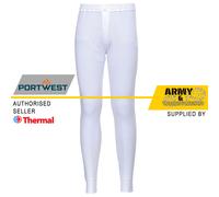 Portwest Pantalon Thermique, Couleur: Blanc, Taille: XXL, B121WHRXXL
