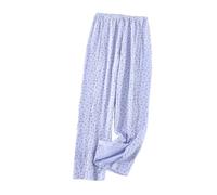 Pantalon Long Post-opératoire pour Femmes Vêtements de Soins Aux Patients pour Les Personnes Handicapées, Fracturées, Alitées ou Âgées (Color : Purple, Size : M)