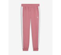Pantalon long Puma Essential T7 Poly rose blanc femme - S