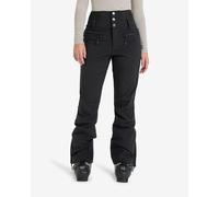 Roxy - Pantalon de ski taille haute - Rising High Pant True Black pour Femme - Taille L - Noir Noir L