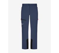 Pantalon long Salewa Sella Durastretch bleu nuit noir - XXL
