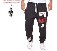 Pantalon - Luxe - Hommes - Baggy - Jersey doux - Disponible en plusieurs couleurs M