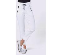 Pantalon lyocell (tencel) - Stehmann Comfort line - blanc BLANC 26