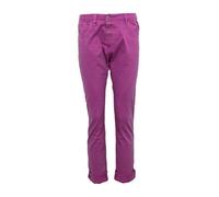 Pantalon magenta slim à revers Femme PLEASE S