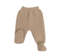 Pantalon maille 0/1 mois Caramel
