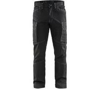 Pantalon maintenance BLAKLADER Denim + Stretch T.46 - NOIR - 145911429900-46 Noir