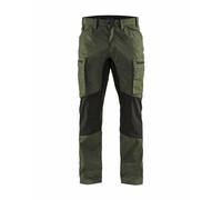 Pantalon maintenance BLAKLADER Stretch T.48 - VERT ARMEE/NOIR - 145918454699-48 G
