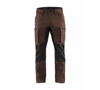 Blaklader 14591845 Service Pantalon Stretch, Marron/Noir, taille C48