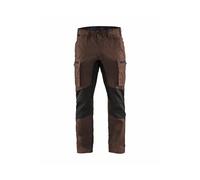 Blaklader 14591845 Service Pantalon Stretch, Marron/Noir, taille C44