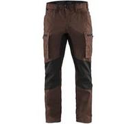 Pantalon maintenance BLAKLADER Stretch T.38 - MARRON/NOIR - 145918457899-38 G