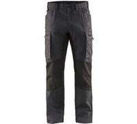 Blakläder 145911469899C44 Pantalons Noir, Gris