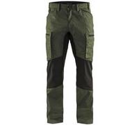 Pantalon maintenance BLAKLADER Stretch T.48 - VERT ARMEE/NOIR - 145918454699-48 G