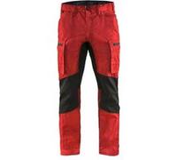 Pantalon maintenance BLAKLADER Stretch T.56 - ROUGE/NOIR - 145918455699-56 G