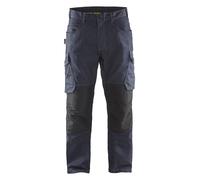Pantalon maintenance Denim Stretch 2D Marine/Noir 14971141 - Taille au choix