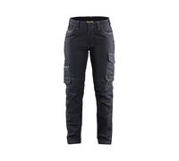 Pantalon maintenance denim stretch 2D femme 71401141 - Taille au choix