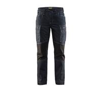 Pantalon maintenance denim stretch femme 71591142 - Taille au choix