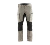 Blaklader 14591845 Service Pantalon Stretch, Pierre/Noir, taille C44
