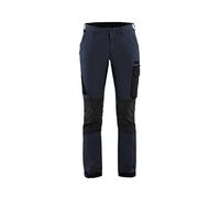 Pantalon maintenance stretch 4D femme Blåkläder 7122 Marine foncé/Noir Blaklader - 712216458699C