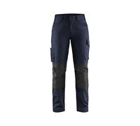 Pantalon maintenance +stretch femme 71951330 - Coloris au choix-Noir-Jaune fluo-T 44