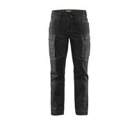 Pantalon maintenance +stretch femme Blåkläder 7159 Noir Blaklader - 715911429900C 50