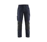 Pantalon maintenance +stretch femme Blåkläder 7195 Marine foncé/Noir Blaklader - 719513308699C 52