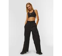 Pantalon Matelassé Noir Pour Femmes Adidas By Stella Mccartney Quilt Jv7018-black